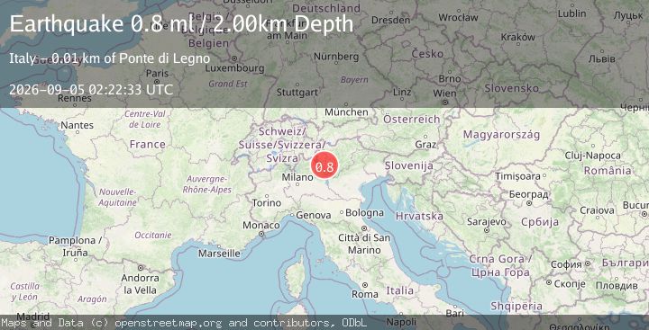 Map of NORTHERN ITALY