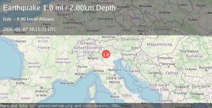 Map of NORTHERN ITALY