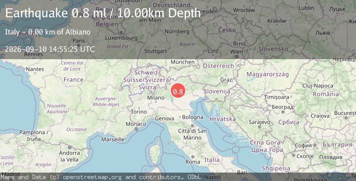 Map of NORTHERN ITALY