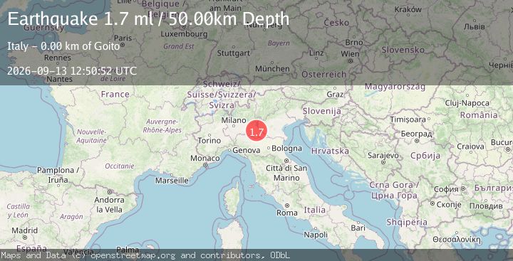 Map of NORTHERN ITALY