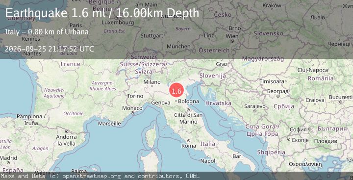Map of NORTHERN ITALY