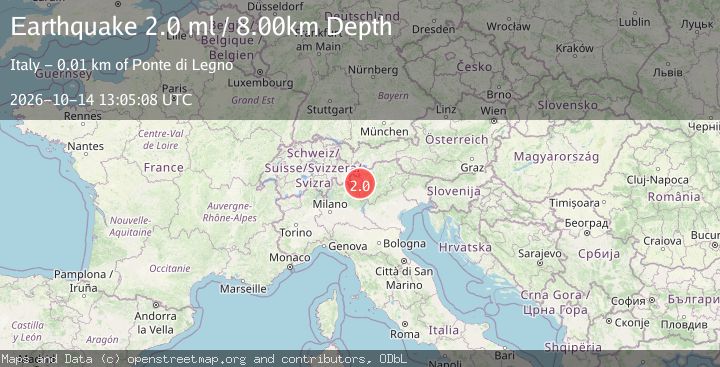 Map of NORTHERN ITALY