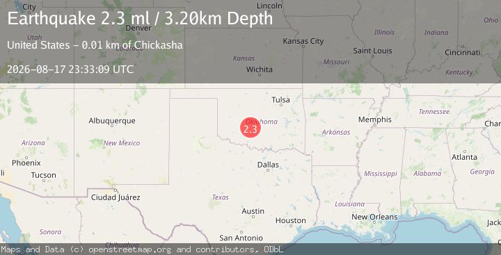 Map of OKLAHOMA