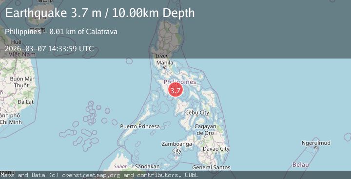 Map of MINDORO, PHILIPPINES