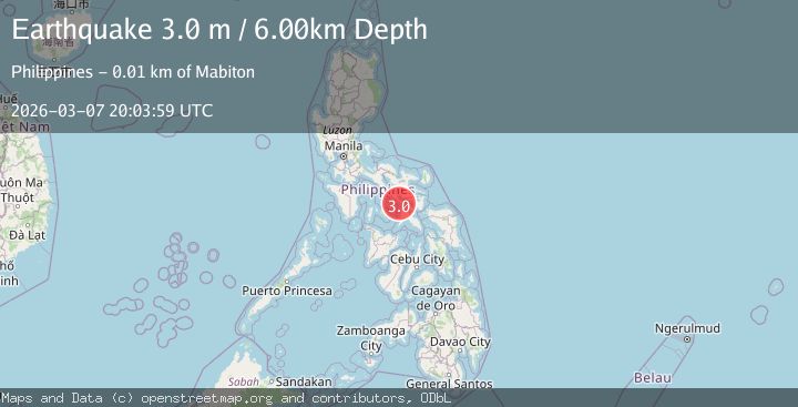 Map of MASBATE REGION, PHILIPPINES
