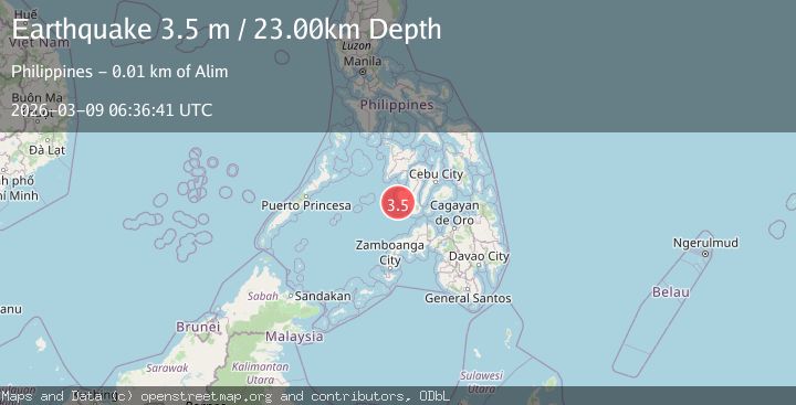 Map of NEGROS, PHILIPPINES