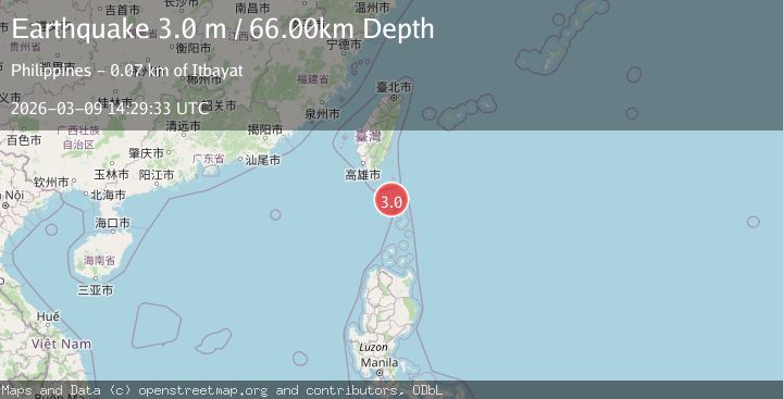 Map of TAIWAN REGION