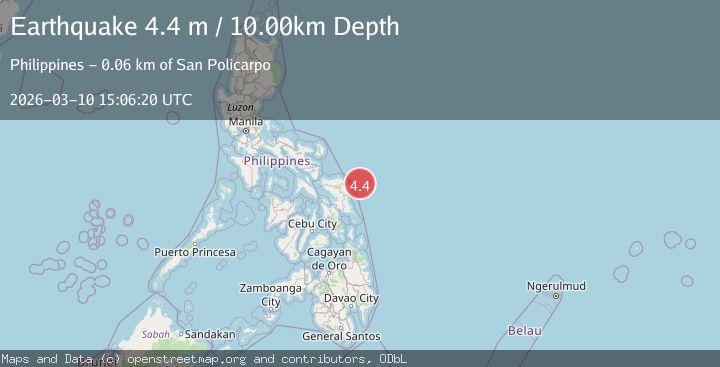 Map of PHILIPPINE ISLANDS REGION