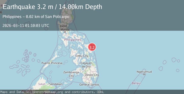 Map of SAMAR, PHILIPPINES