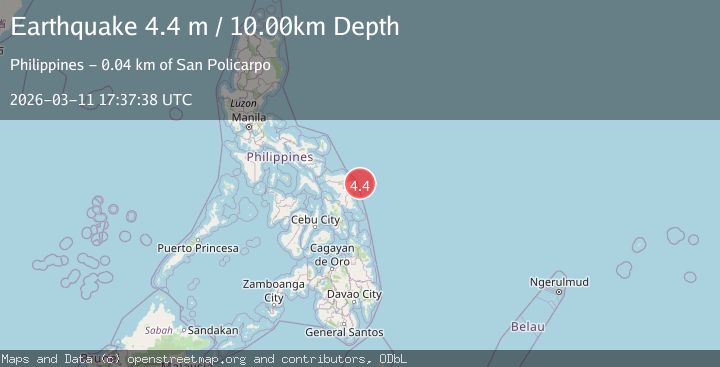 Map of SAMAR, PHILIPPINES