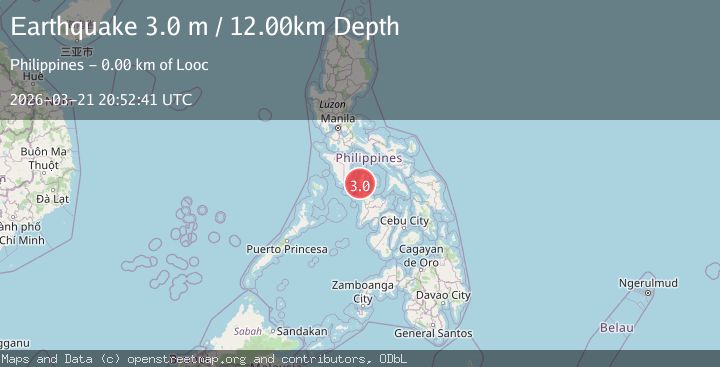 Map of MINDORO, PHILIPPINES