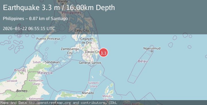 Map of PHILIPPINE ISLANDS REGION
