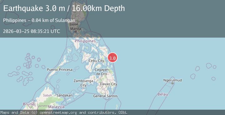 Map of PHILIPPINE ISLANDS REGION