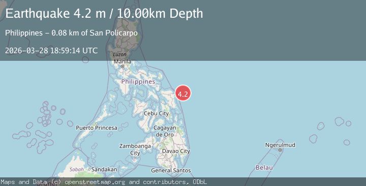 Map of PHILIPPINE ISLANDS REGION