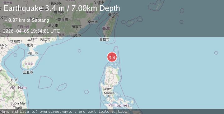Map of BABUYAN ISL REGION, PHILIPPINES