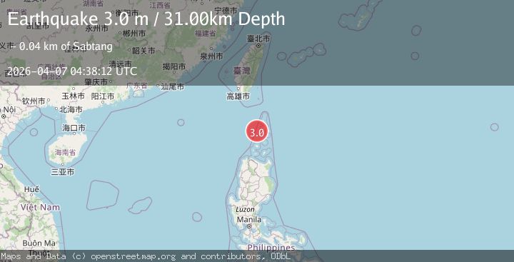 Map of BATAN ISL REGION, PHILIPPINES