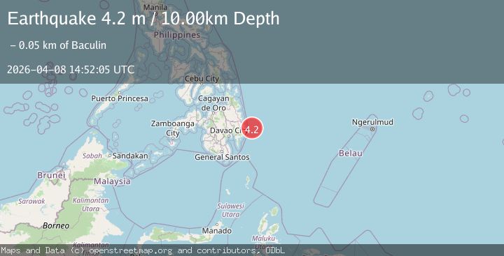 Map of PHILIPPINE ISLANDS REGION