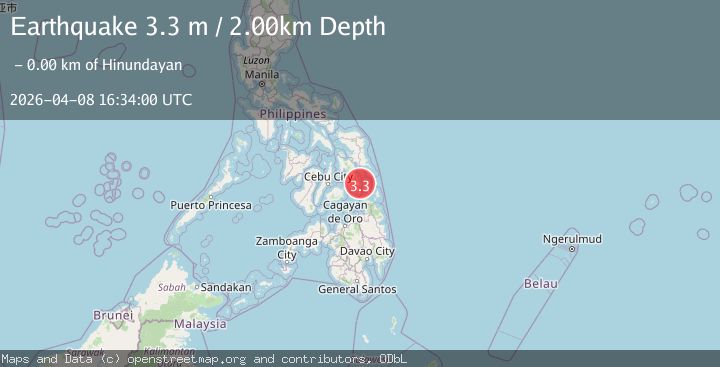 Map of LEYTE, PHILIPPINES