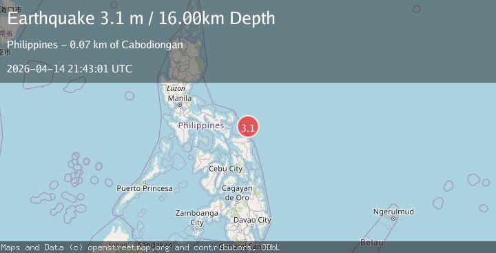 Map of PHILIPPINE ISLANDS REGION