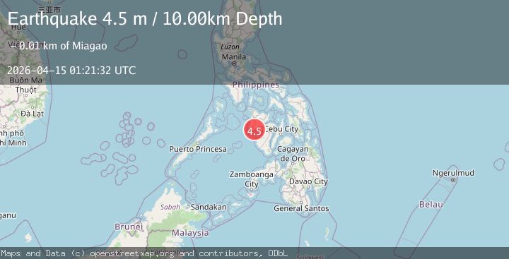 Map of PANAY, PHILIPPINES