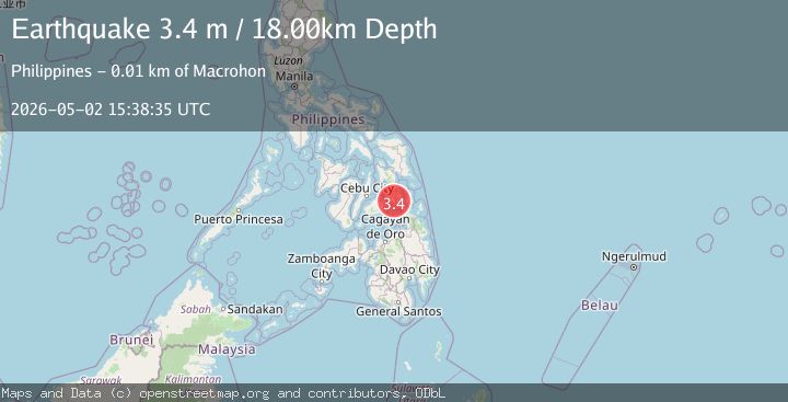 Map of LEYTE, PHILIPPINES