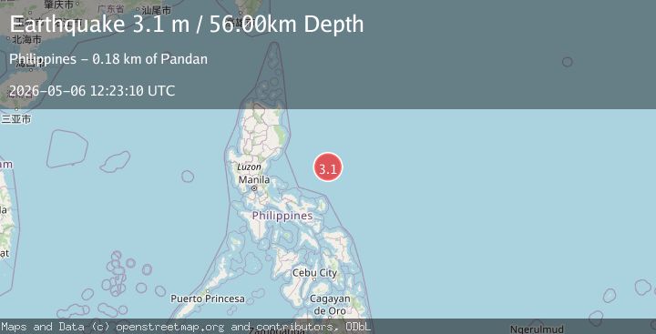 Map of PHILIPPINE ISLANDS REGION