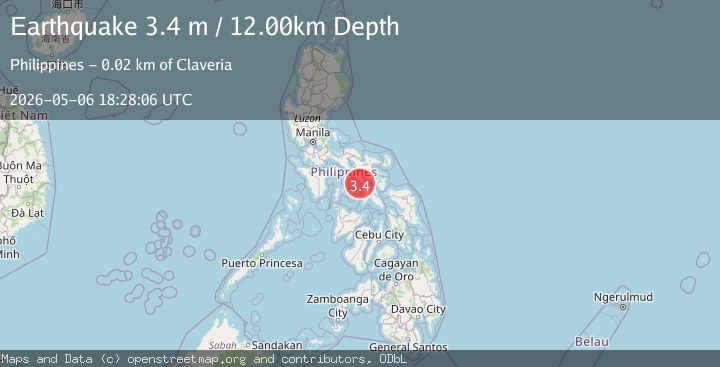 Map of MASBATE REGION, PHILIPPINES