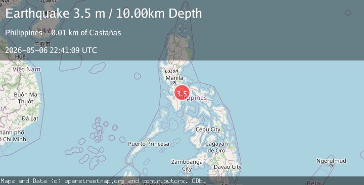 Map of MINDORO, PHILIPPINES