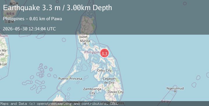 Map of LUZON, PHILIPPINES