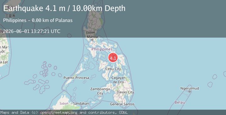Map of MASBATE REGION, PHILIPPINES