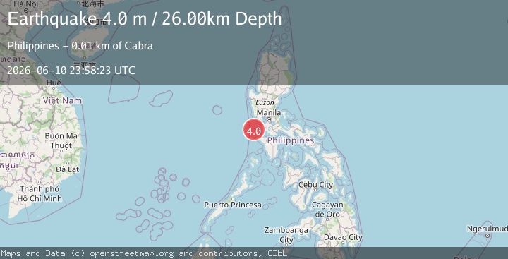 Map of MINDORO, PHILIPPINES