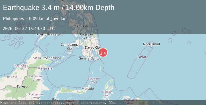 Map of PHILIPPINE ISLANDS REGION