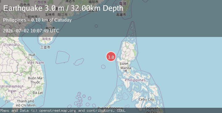 Map of PHILIPPINE ISLANDS REGION