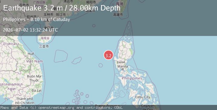 Map of PHILIPPINE ISLANDS REGION