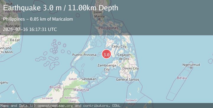 Map of NEGROS, PHILIPPINES