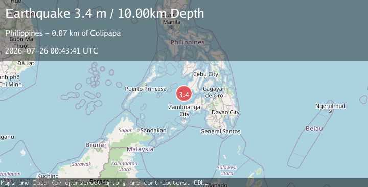 Map of NEGROS, PHILIPPINES