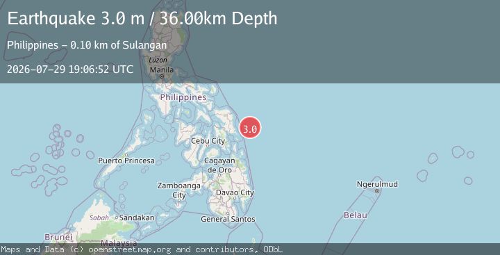 Map of PHILIPPINE ISLANDS REGION