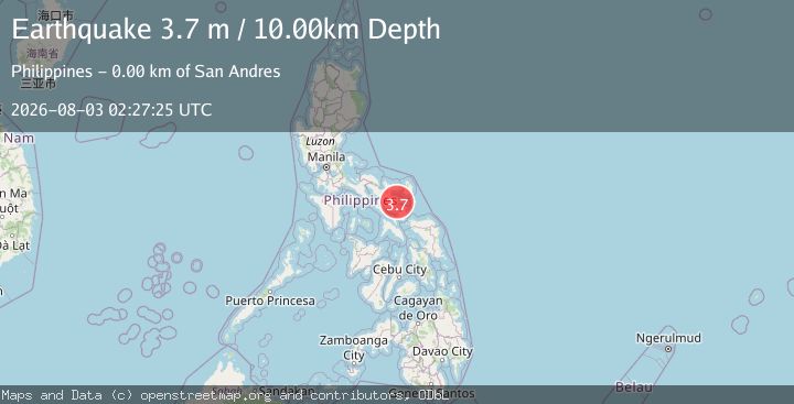 Map of LUZON, PHILIPPINES