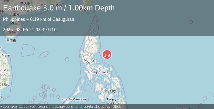 Map of PHILIPPINE ISLANDS REGION