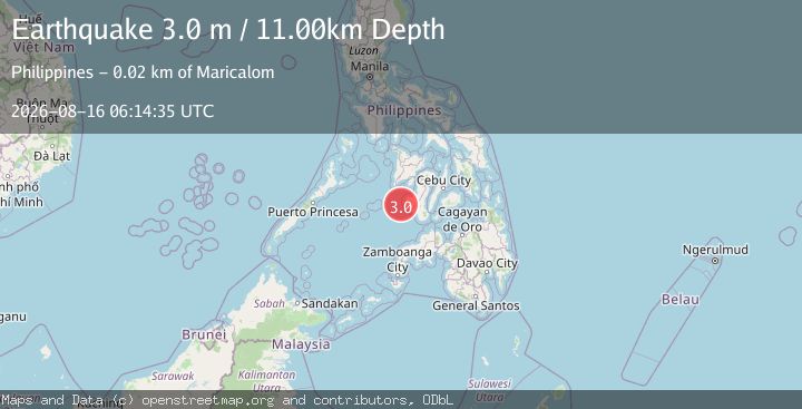 Map of NEGROS, PHILIPPINES