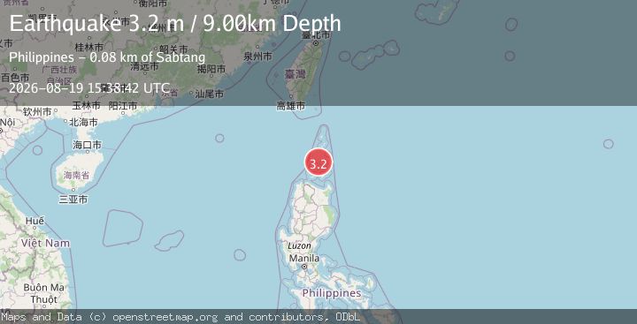 Map of BABUYAN ISL REGION, PHILIPPINES