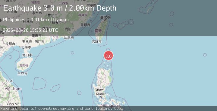 Map of BATAN ISL REGION, PHILIPPINES