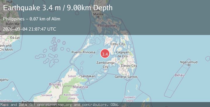 Map of NEGROS, PHILIPPINES