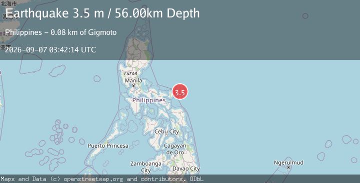 Map of PHILIPPINE ISLANDS REGION