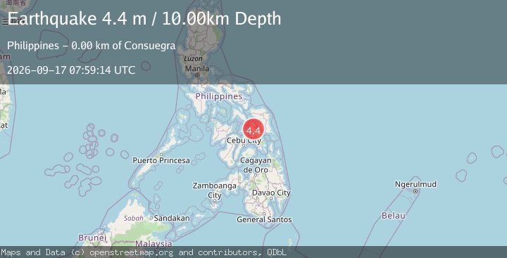 Map of LEYTE, PHILIPPINES