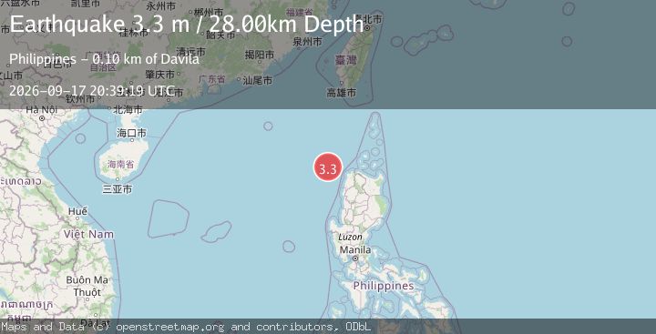 Map of PHILIPPINE ISLANDS REGION