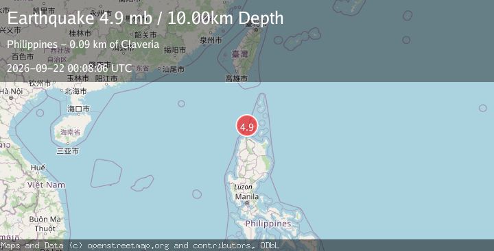 Map of BABUYAN ISL REGION, PHILIPPINES
