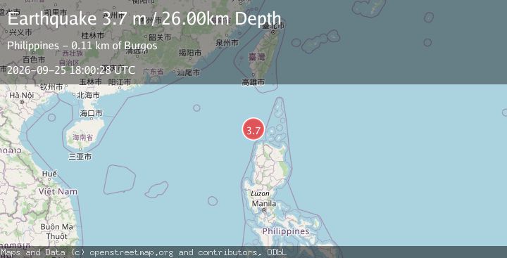Map of BABUYAN ISL REGION, PHILIPPINES