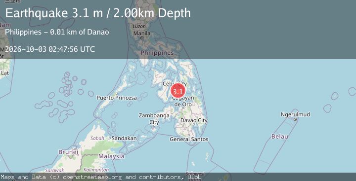 Map of LEYTE, PHILIPPINES