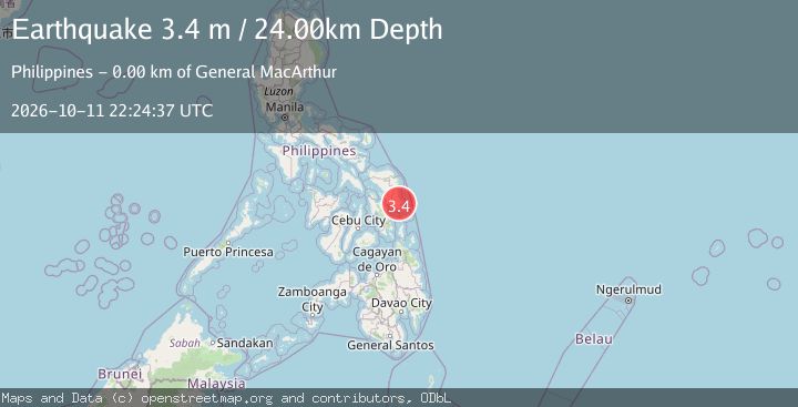 Map of SAMAR, PHILIPPINES